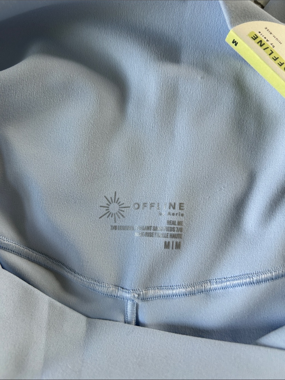 aerie Light Blue Leggings - Picture 3 of 3